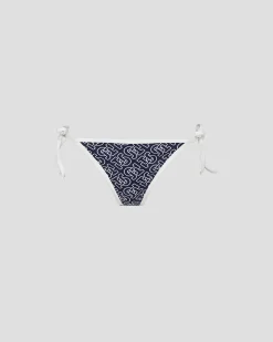 Bas de maillot de bain brésilien Mono marine Maddie monogram bottom