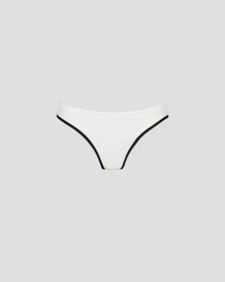 Bas de maillot de bain en néoprène Blanc Jisoo bottom