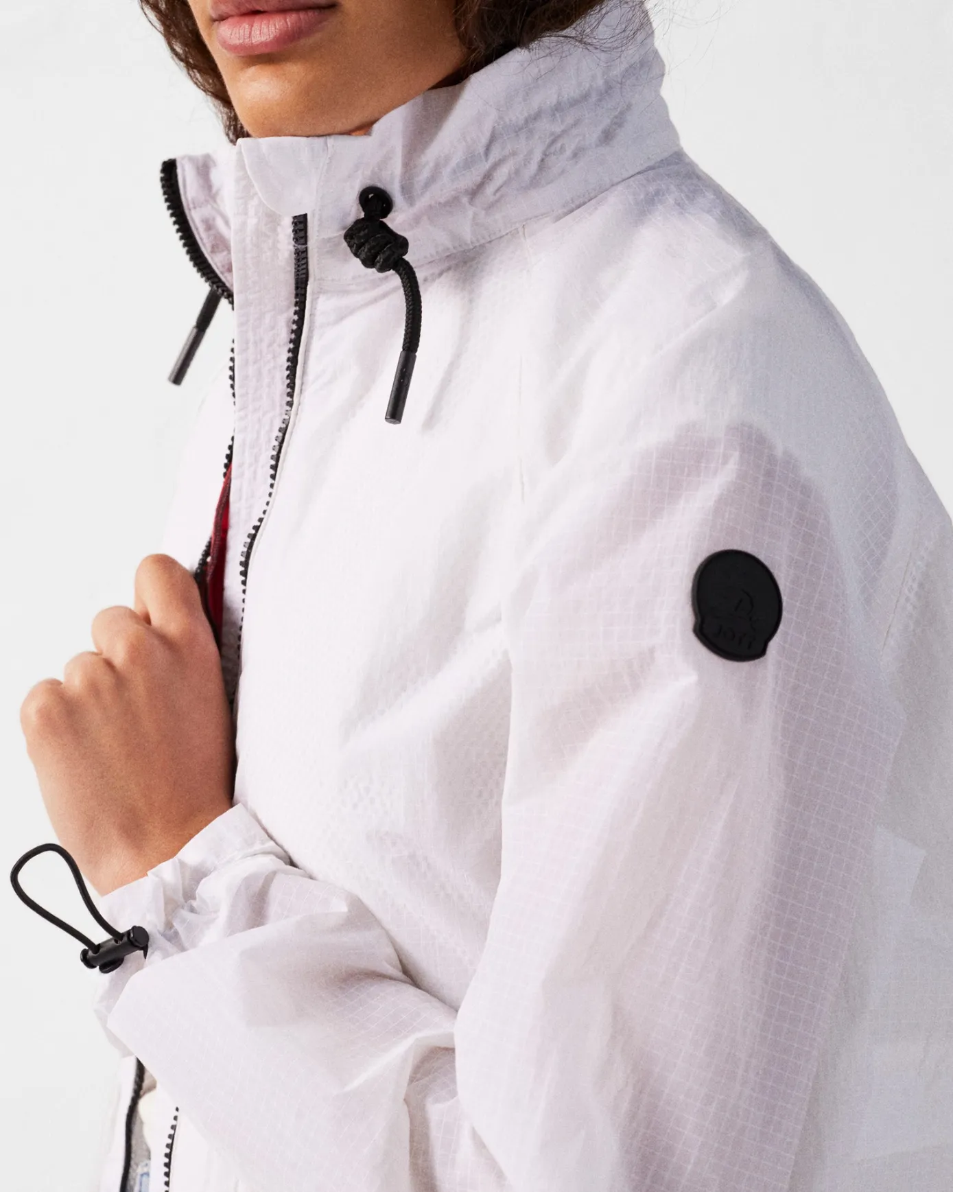 Blouson coupe-vent léger Blanc Edge