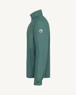 Blouson coupe-vent léger Vert céladon Origami