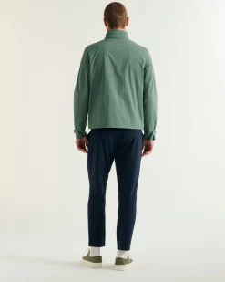 Blouson coupe-vent léger Vert céladon Origami