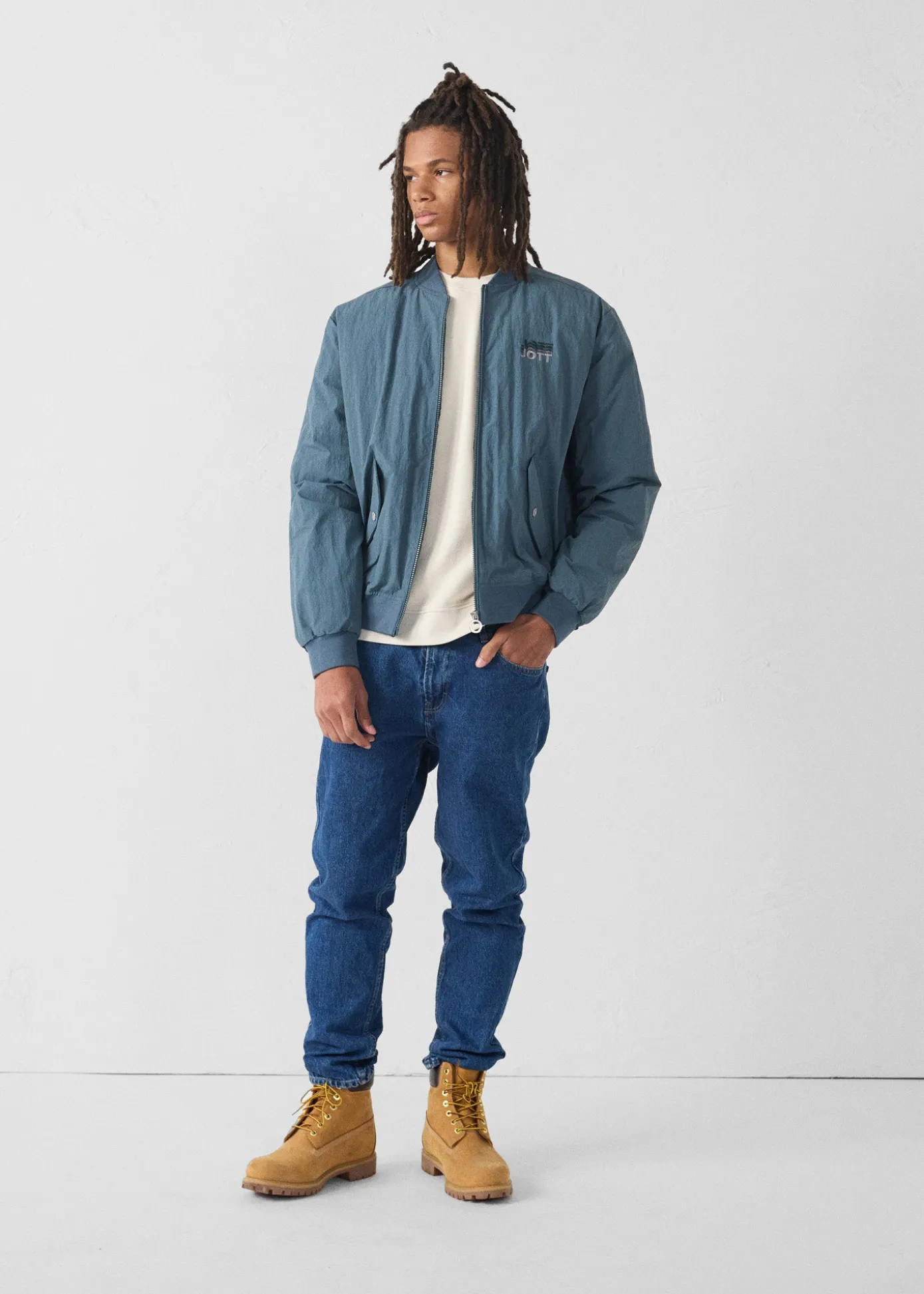 Bomber Bluestone/Noir Bentham