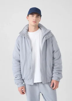 Bomber en jersey Gris souris Hank