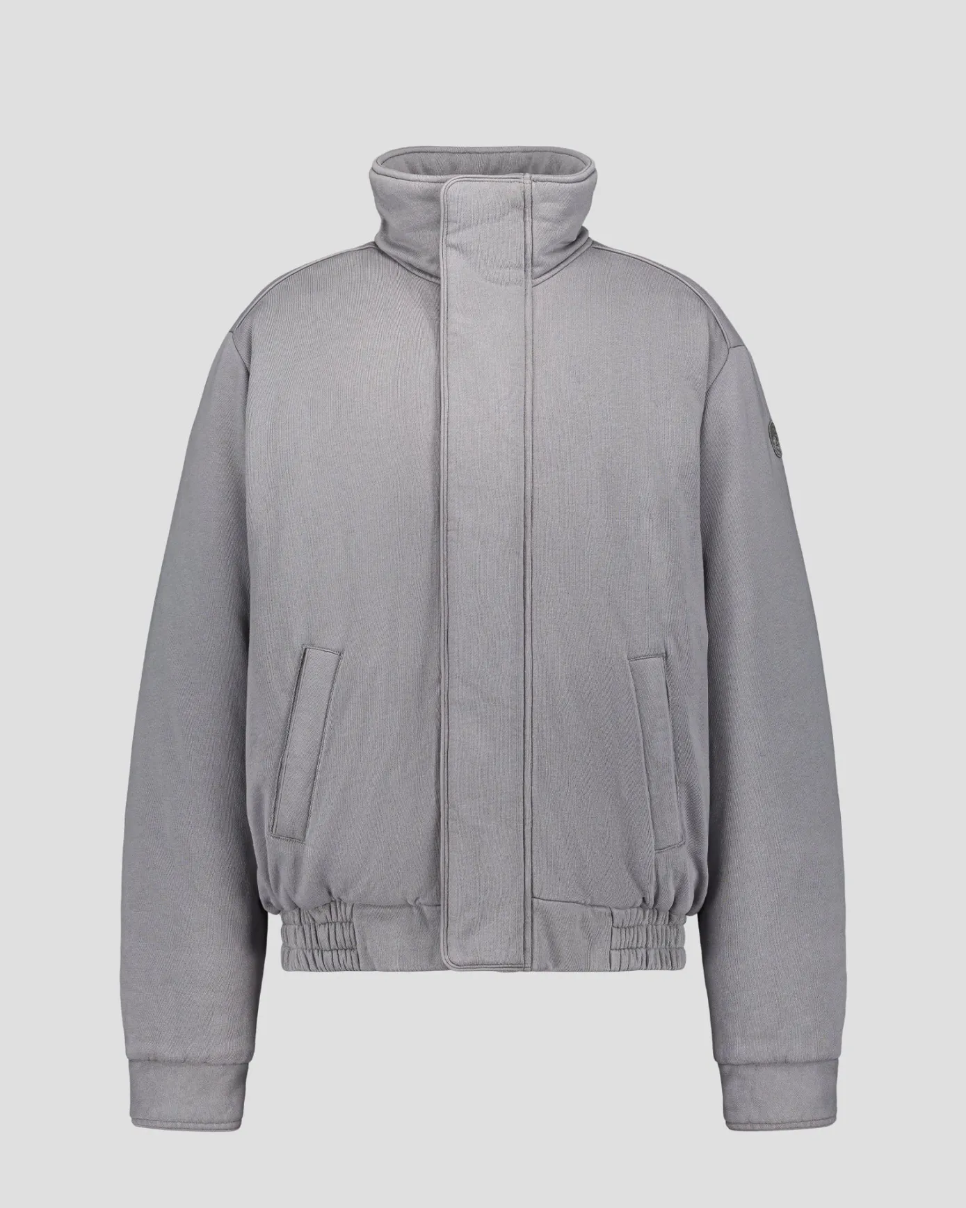 Bomber en jersey Gris souris Hank
