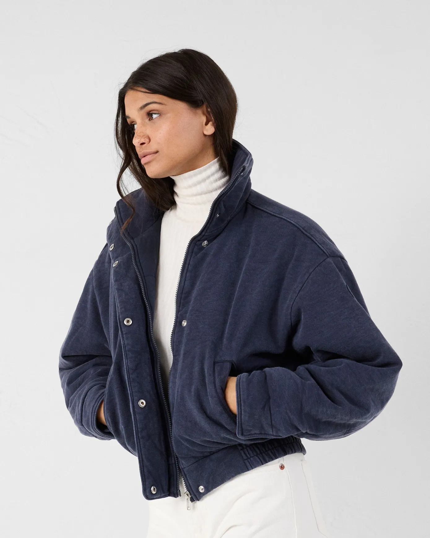Bomber en jersey Marine Dory