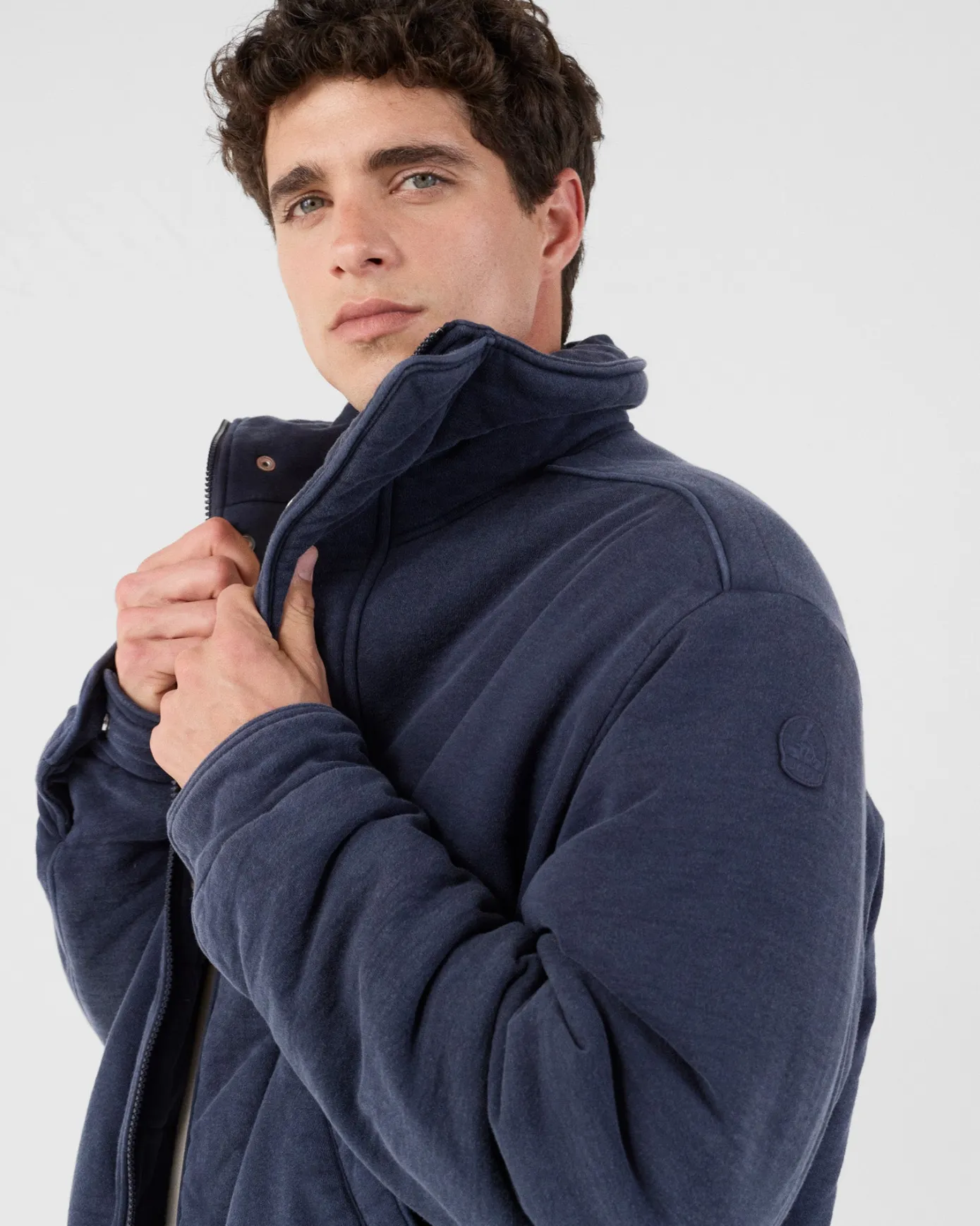 Bomber en jersey Marine Hank