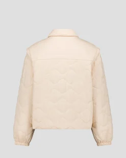 Bomber manches amovibles Vanille sucrée/Sable fumé Sacha