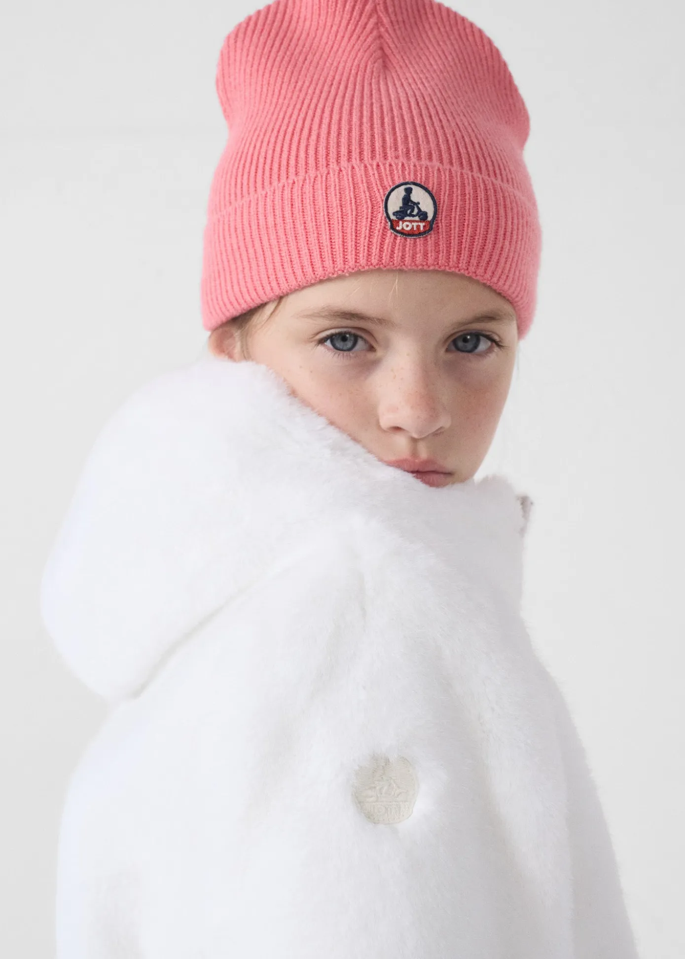 Bonnet enfant Vibrant pink Noah 2.0