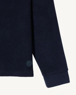 Cardigan éponge à manches longues Marine Pamplona