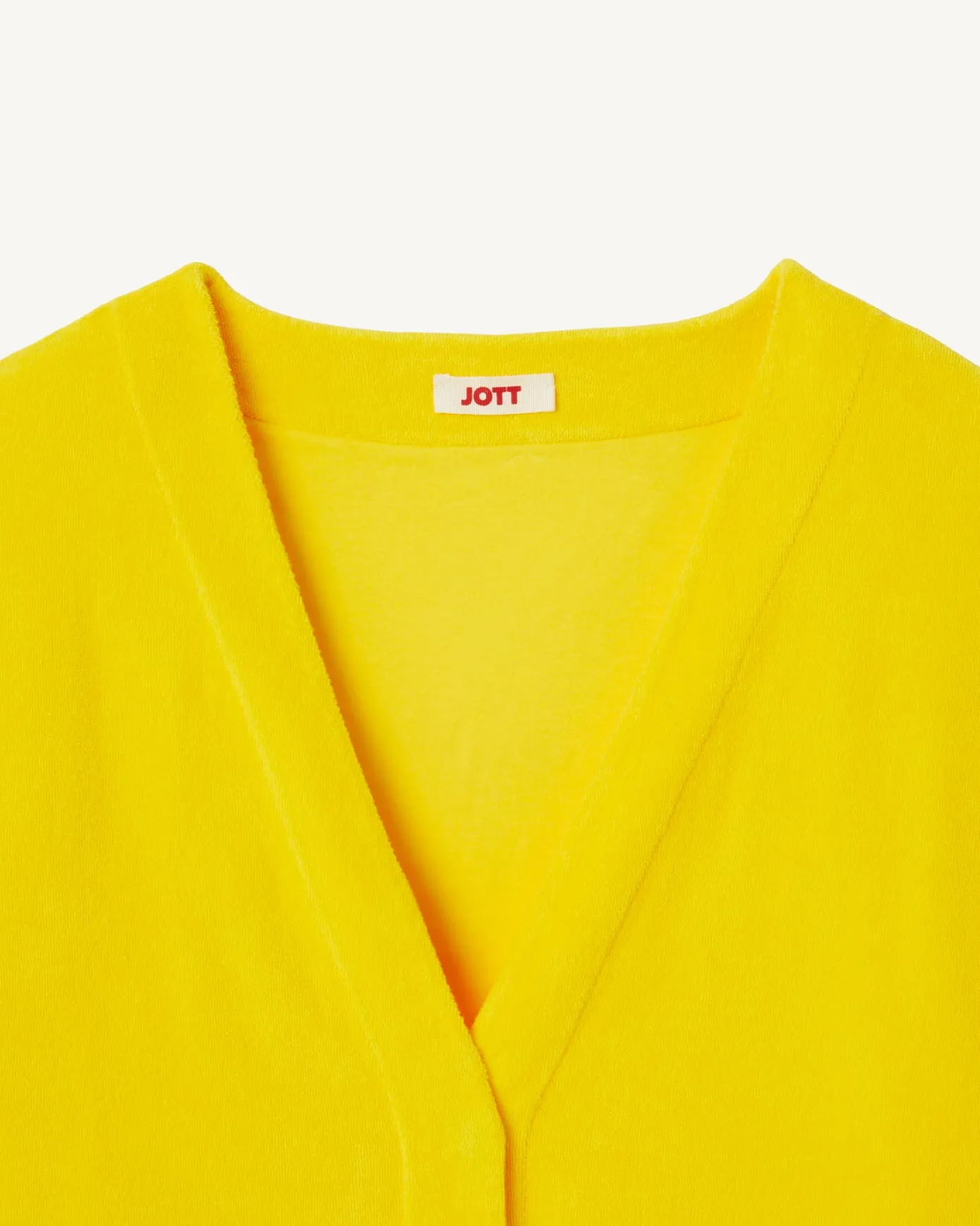 Cardigan éponge à manches longues Citron Pamplona