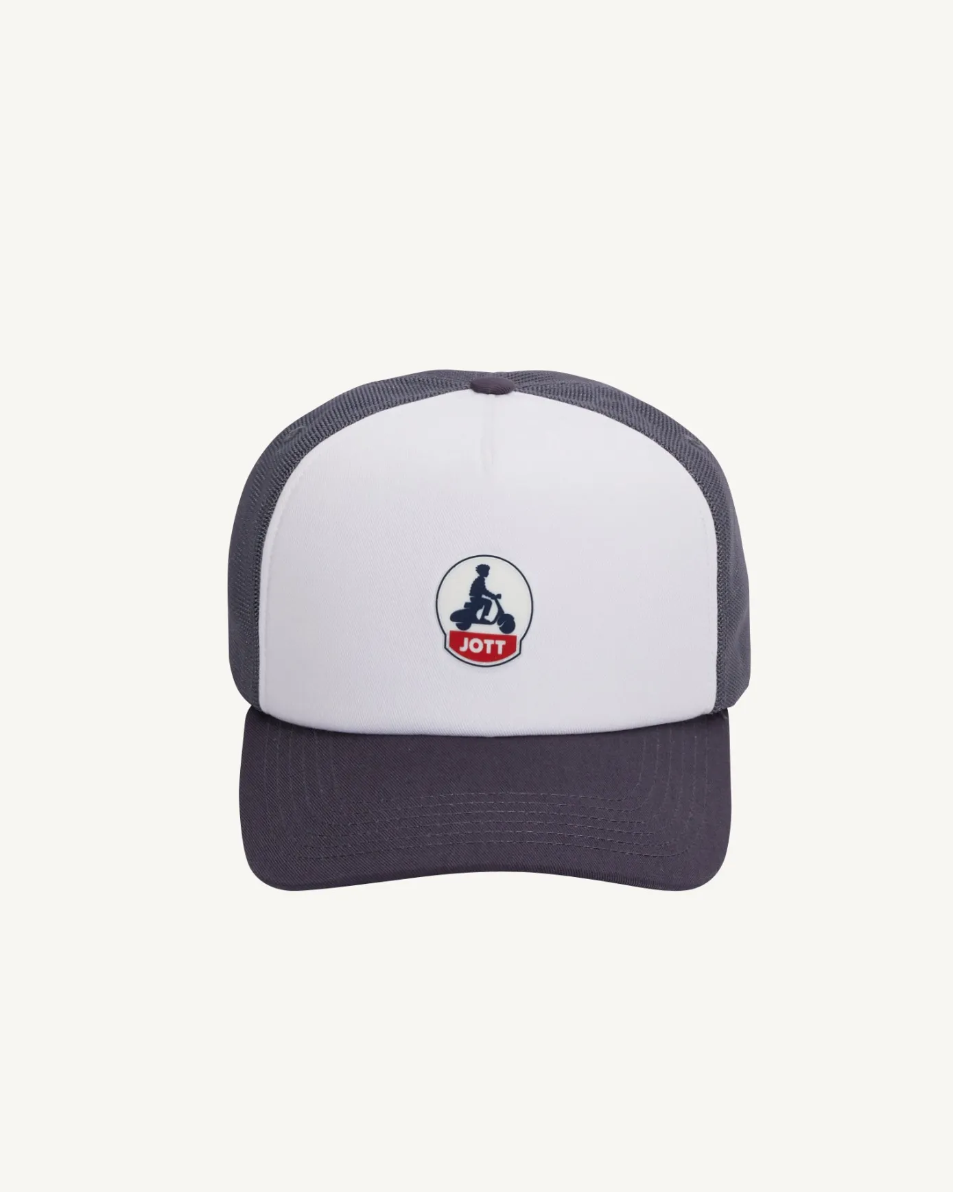Casquette bicolore à filet Marine/Blanc/Marine Sail