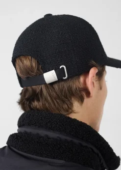 Casquette en tweed Noir Fox