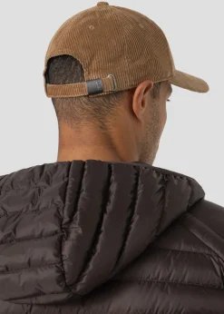 Casquette en velours Beige fumé Cirrus