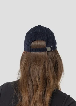 Casquette en velours Bleu nuit Cirrus