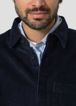 Chemise droite Bleu nuit Rehane