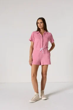Combi-short éponge Pink antique Tide