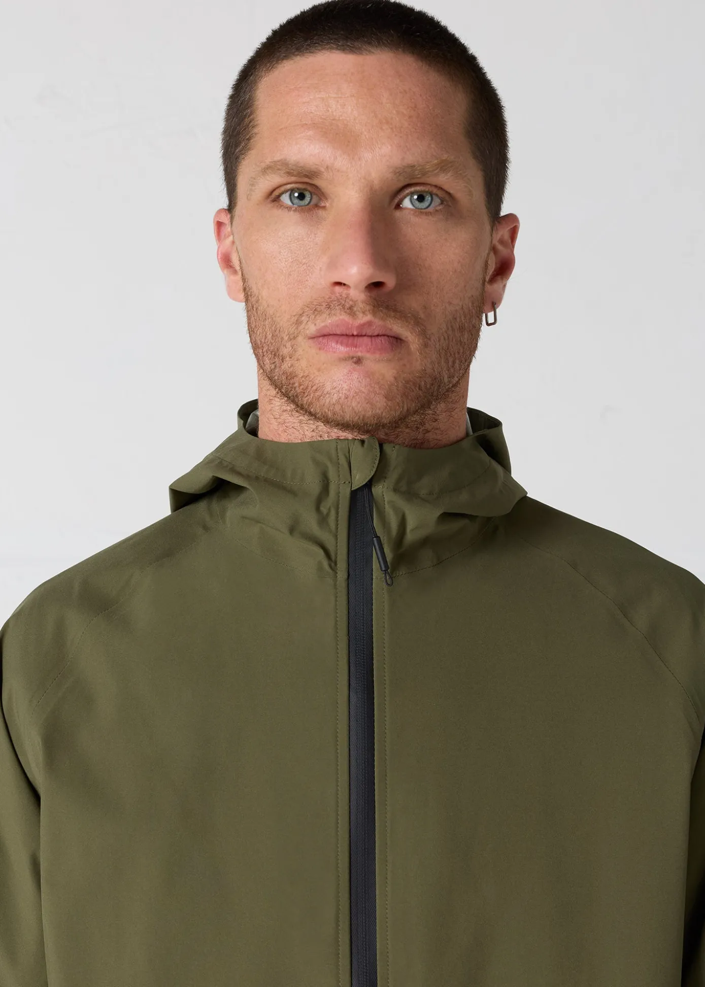 Coupe-vent coupe droite Army Cove
