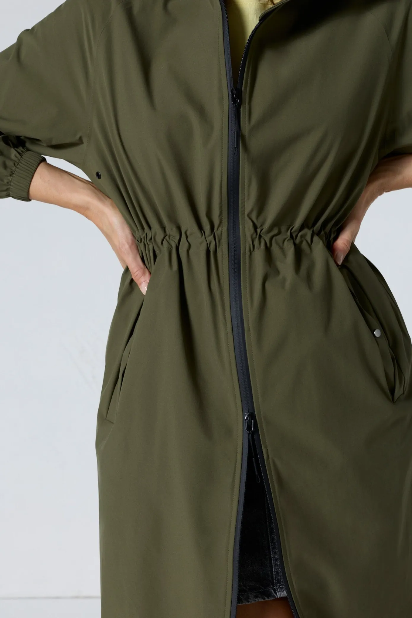 Coupe-vent long Army Airy