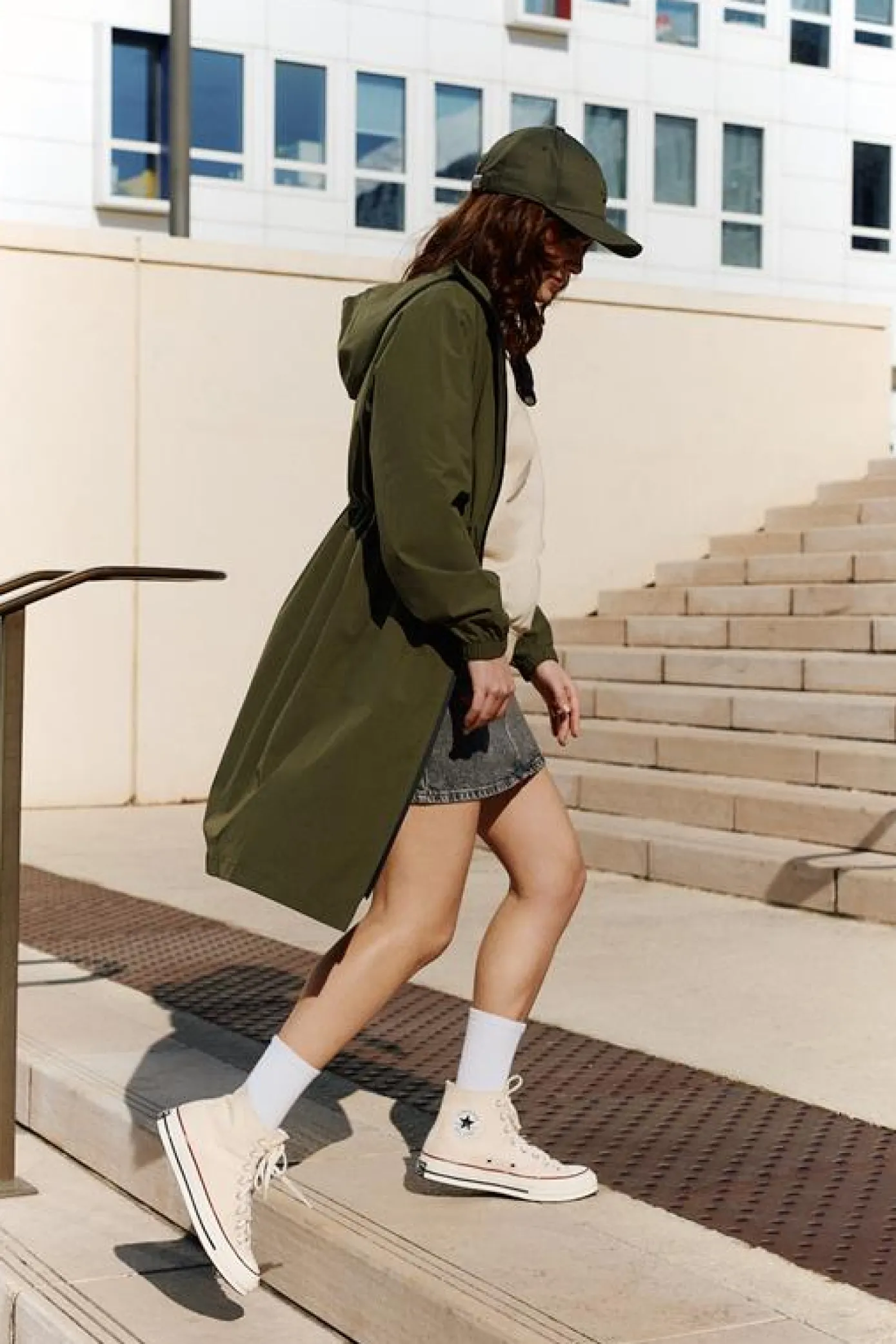 Coupe-vent long Army Airy