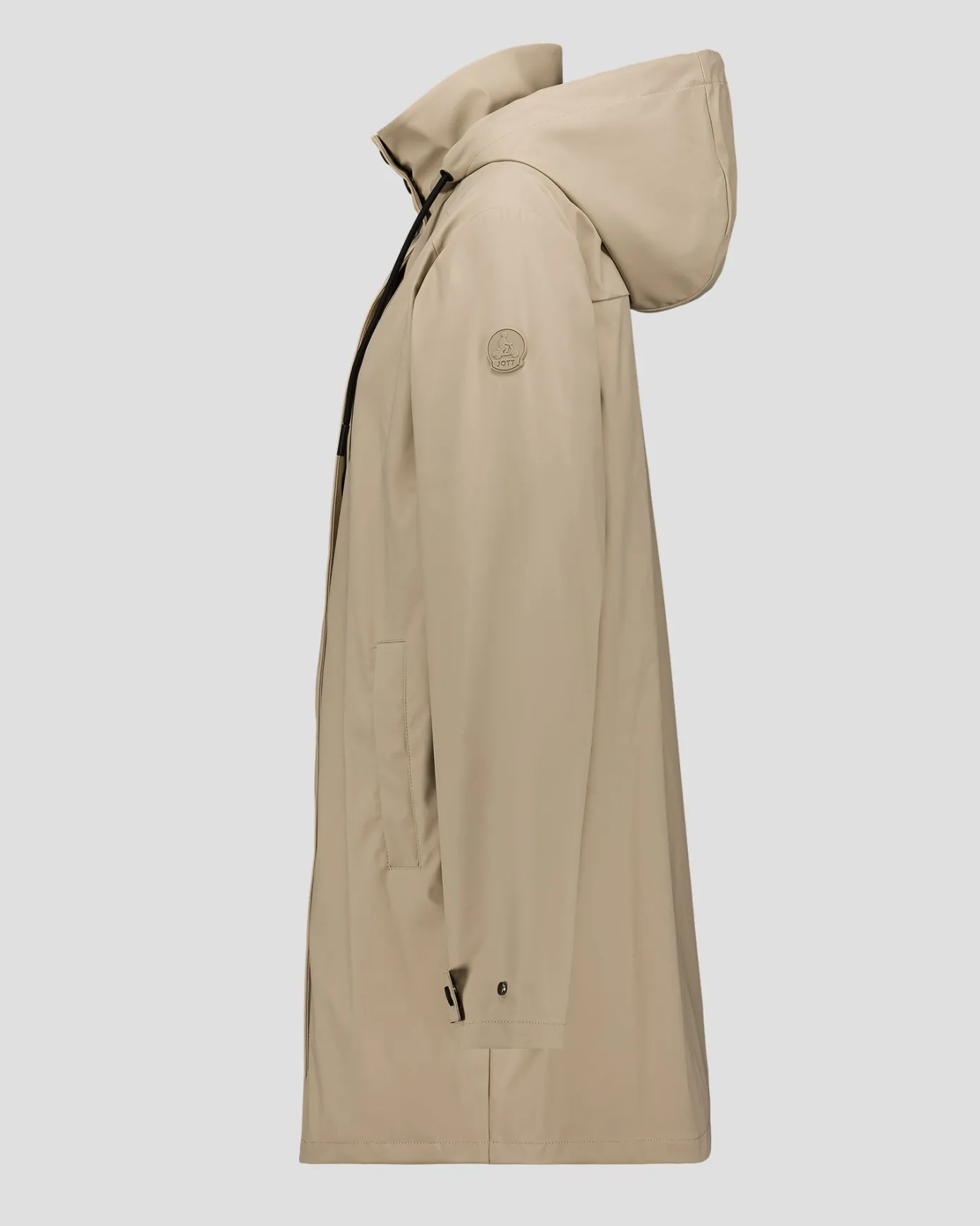 Coupe-vent mi-long Beige Denisa