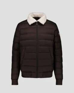 Doudoune aviateur Café noir Chuck