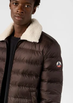 Doudoune aviateur Café noir Chuck