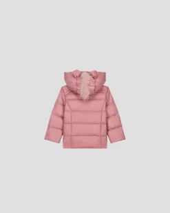 Doudoune bébé Rose antique Una
