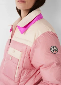 Doudoune bicolore mixte Pink antique/Salty nude Raven