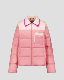 Doudoune bicolore mixte Pink antique/Salty nude Raven
