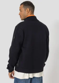 Doudoune bi-matière Noir Jumping 2.0