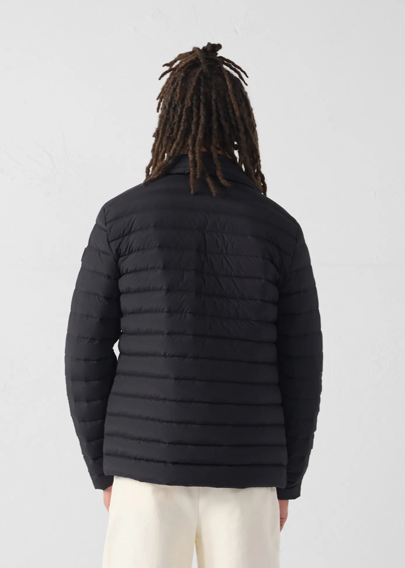 Doudoune blazer stretch Noir Joey