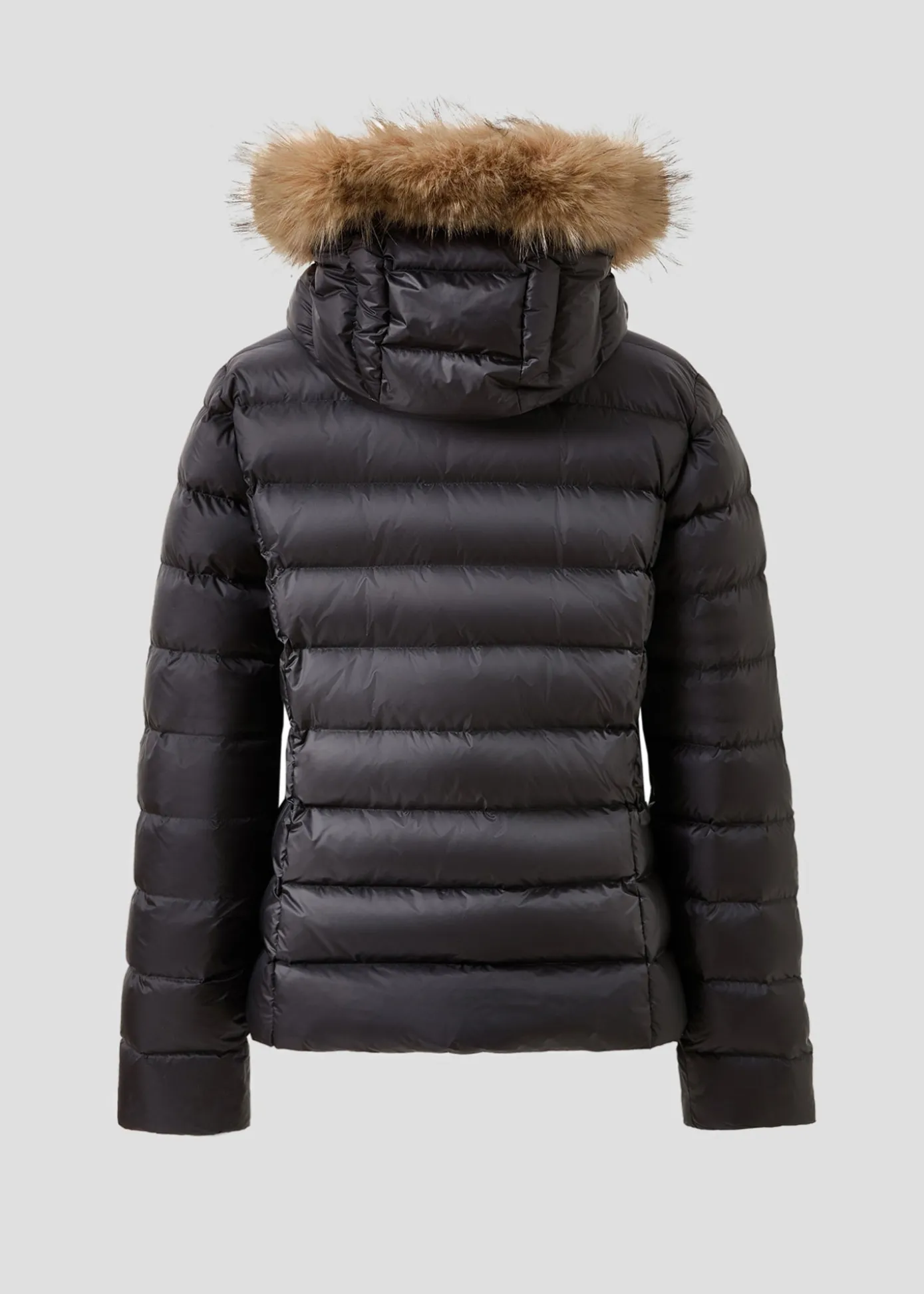 Doudoune à capuche Grand Froid Noir Luxe
