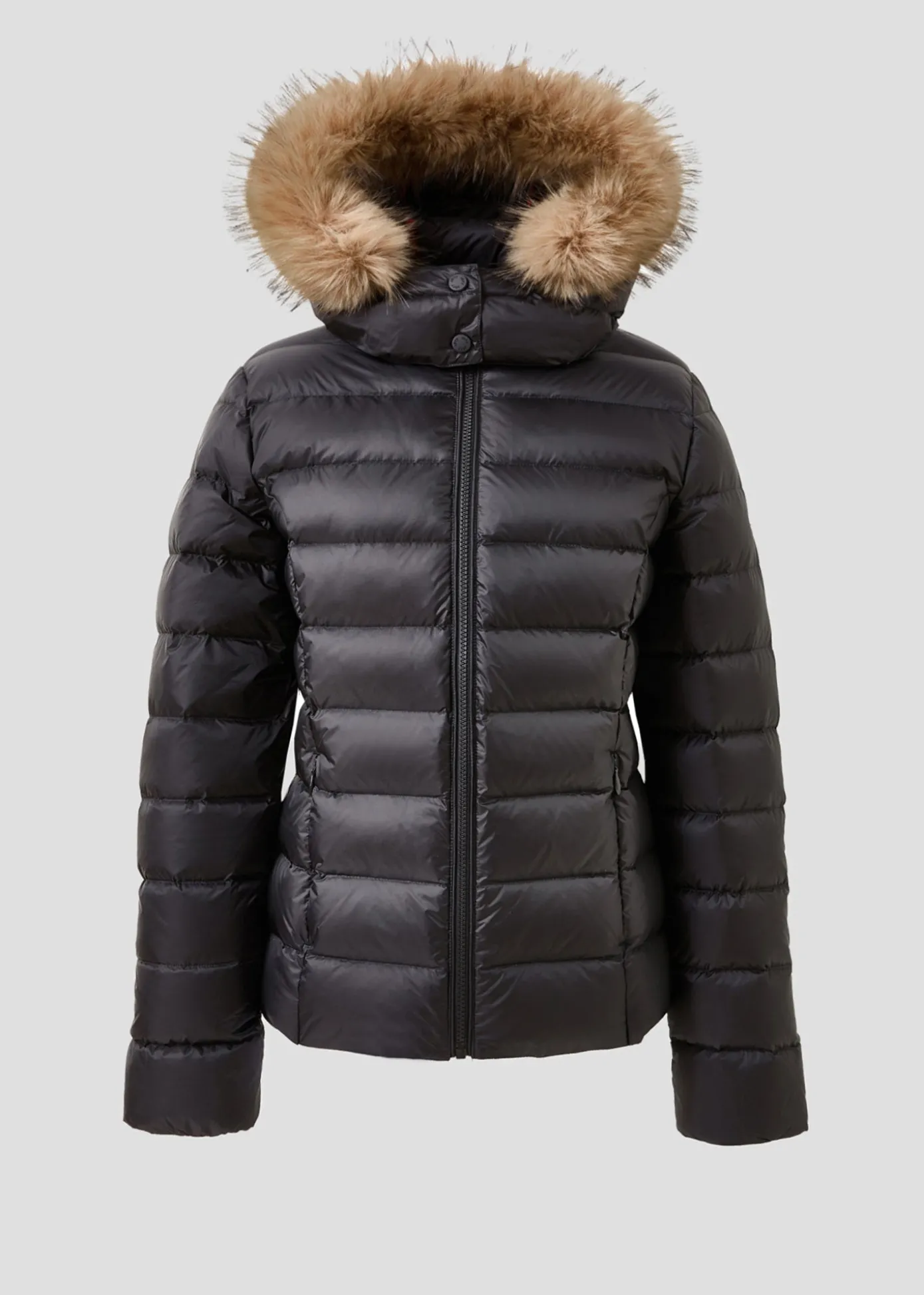 Doudoune à capuche Grand Froid Noir Luxe