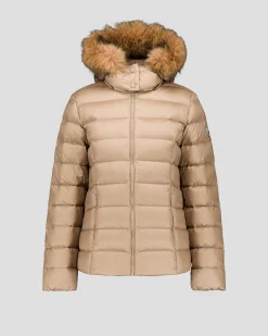 Doudoune à capuche Grand Froid Beige Luxe