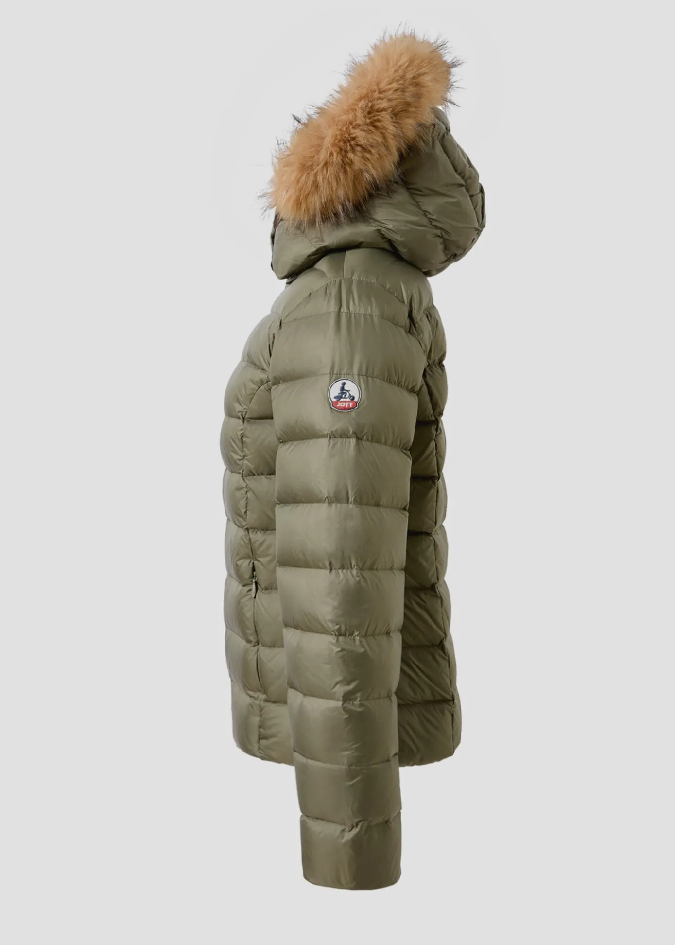Doudoune à capuche Grand Froid Army Luxe