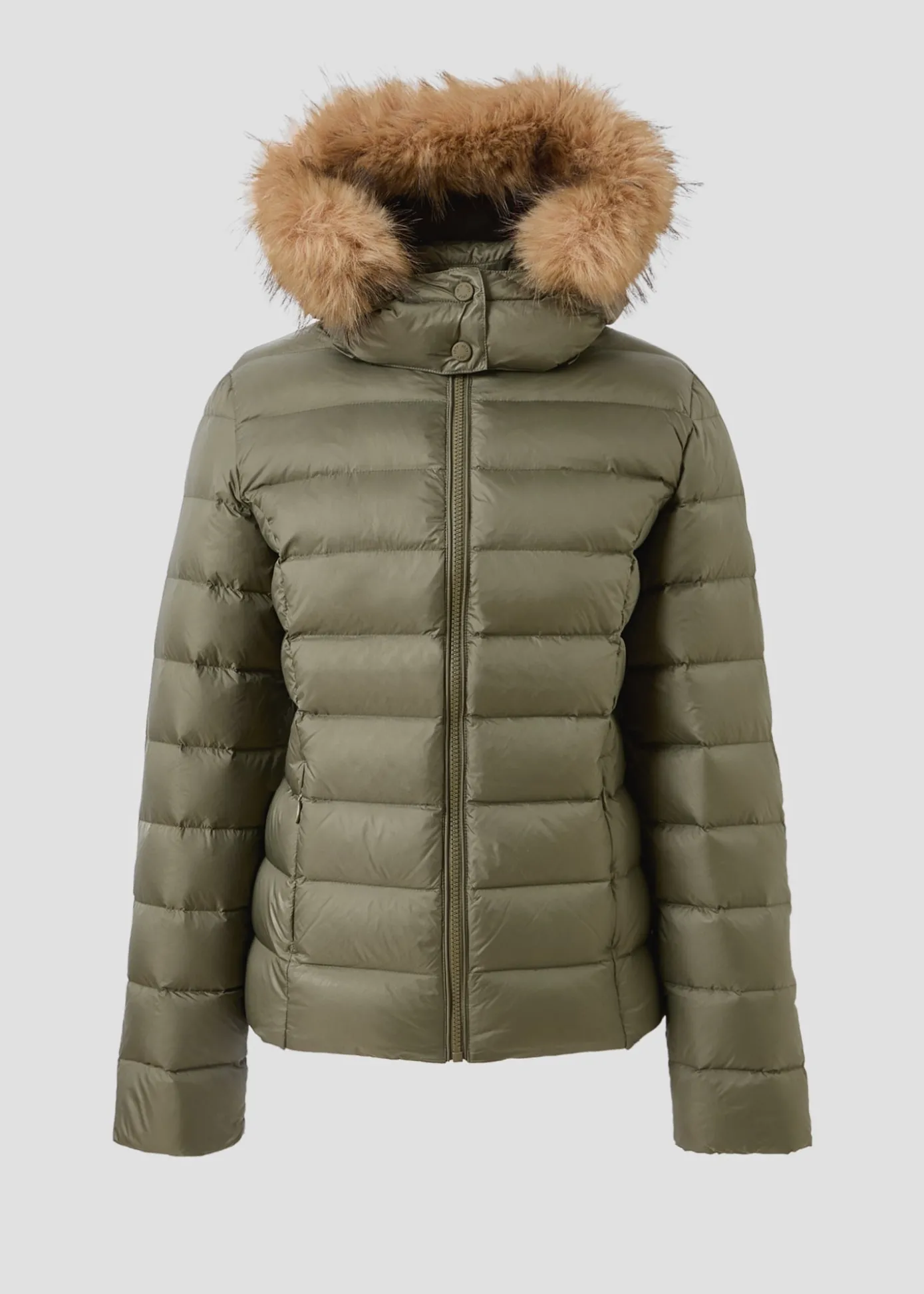 Doudoune à capuche Grand Froid Army Luxe