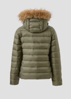Doudoune à capuche Grand Froid Army Luxe