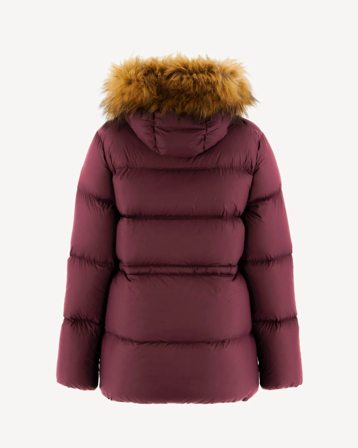 Doudoune à capuche Grand Froid Aubergine Luxe 2.0