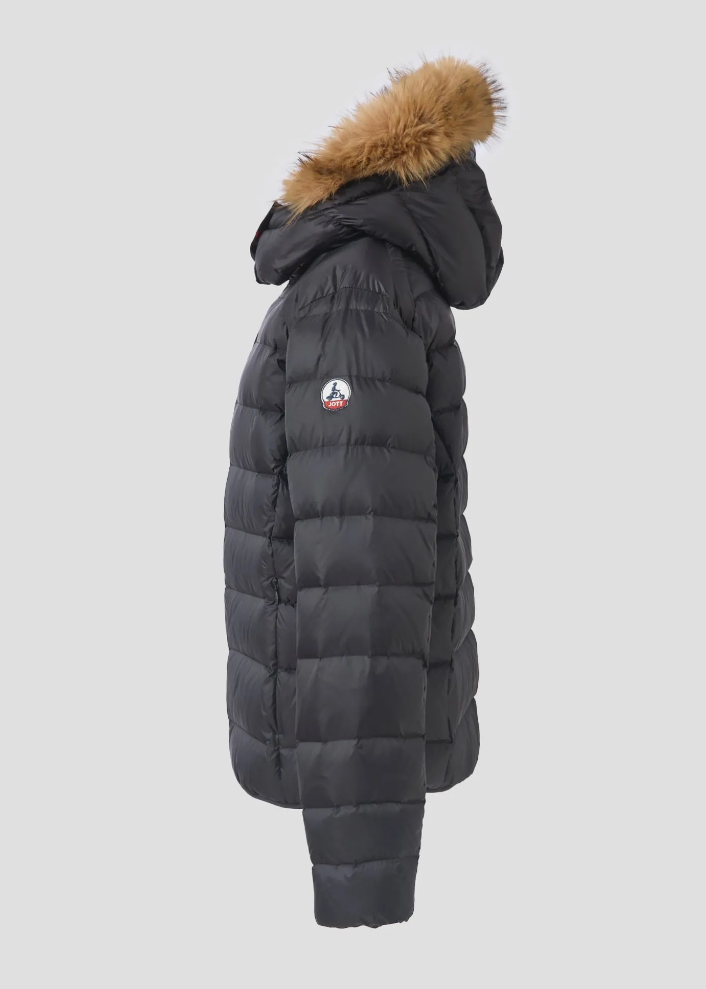 Doudoune à capuche Grand Froid Noir Prestige