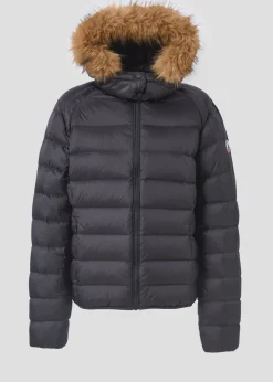 Doudoune à capuche Grand Froid Noir Prestige