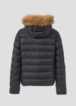 Doudoune à capuche Grand Froid Noir Prestige