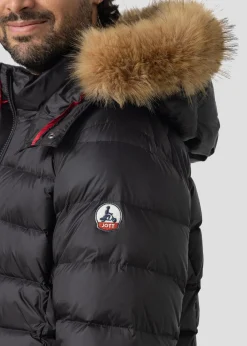 Doudoune à capuche Grand Froid Noir Prestige