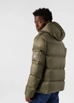 Doudoune à capuche Grand Froid Army Java