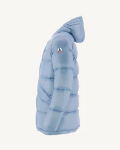 Doudoune à capuche Grand Froid Bleu délavé Dakhla