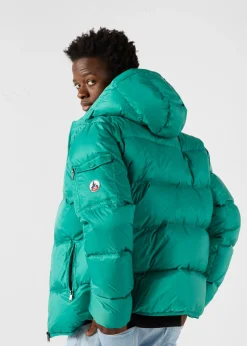 Doudoune à capuche Grand Froid Vert persan Java