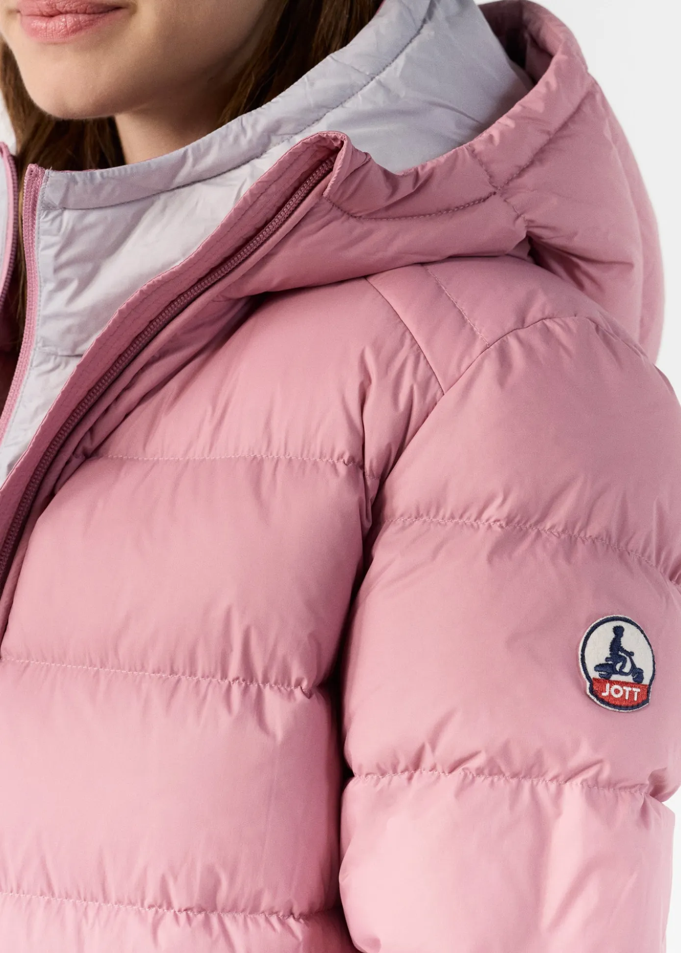 Doudoune confort Rose antique Johanne