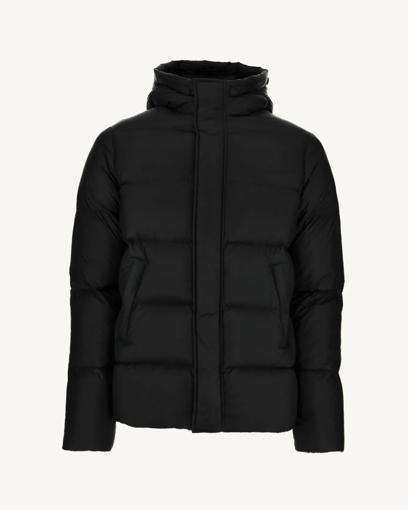 Doudoune courte à capuche Noir Prestige 2.0