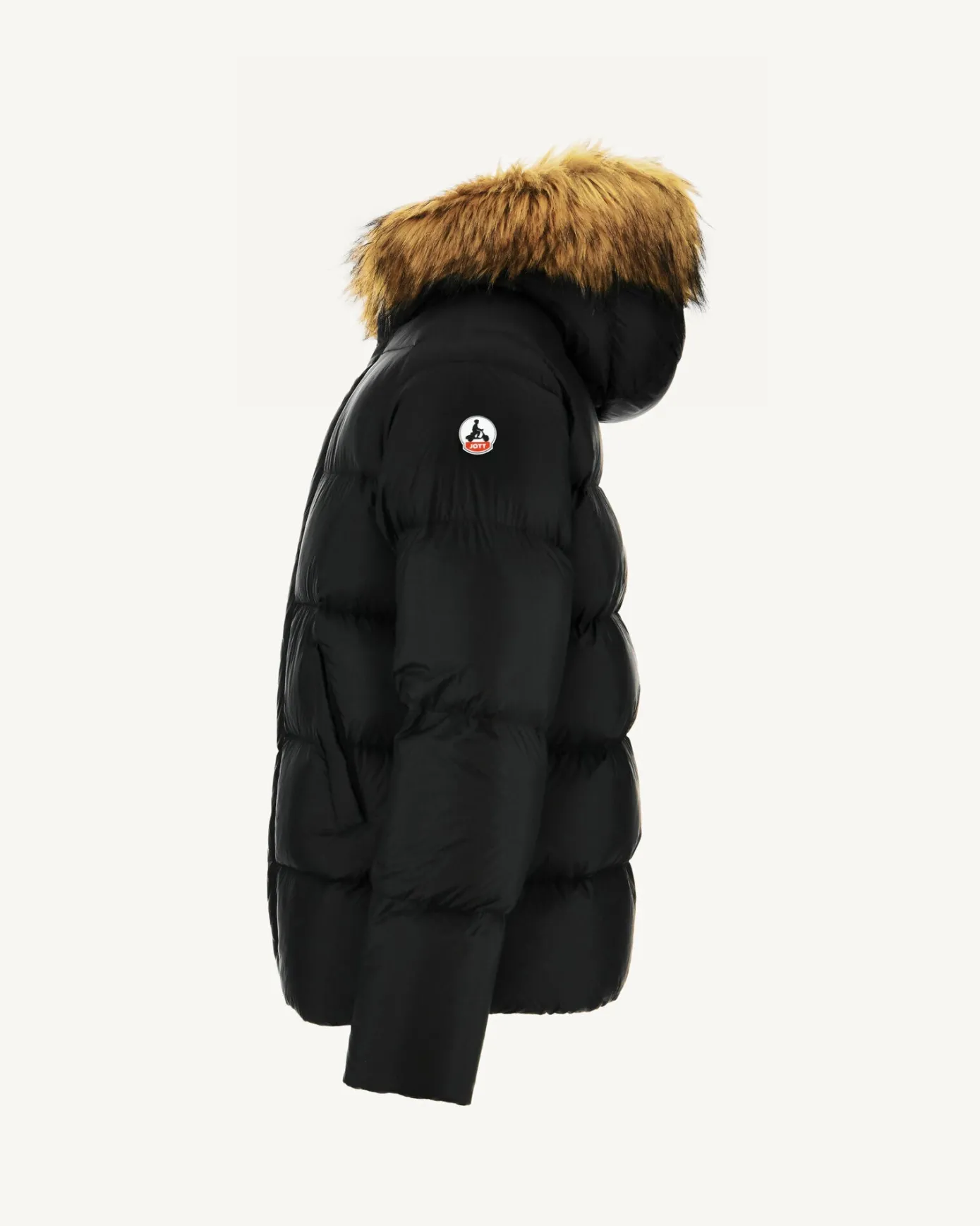 Doudoune courte à capuche Noir Prestige 2.0