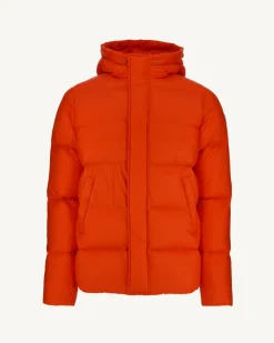 Doudoune courte à capuche Orange foncé Prestige 2.0