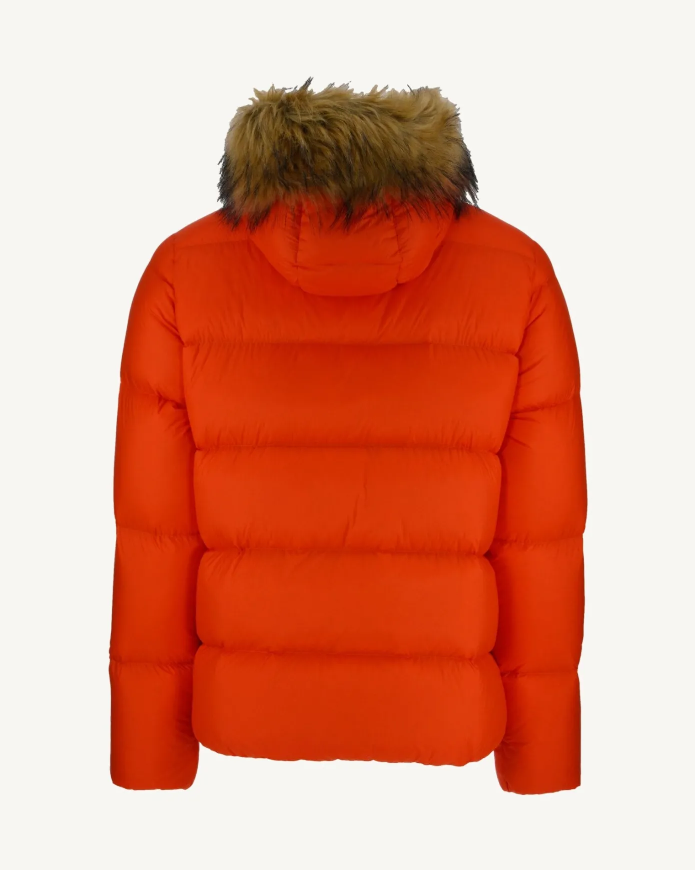 Doudoune courte à capuche Orange foncé Prestige 2.0
